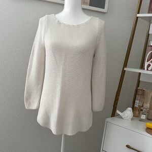 Ralph Lauren Cream Crew Neck Sweater